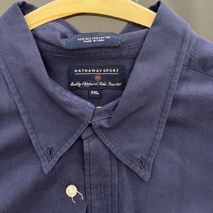 Great looking long sleeve silk / cotton men’s shirt.